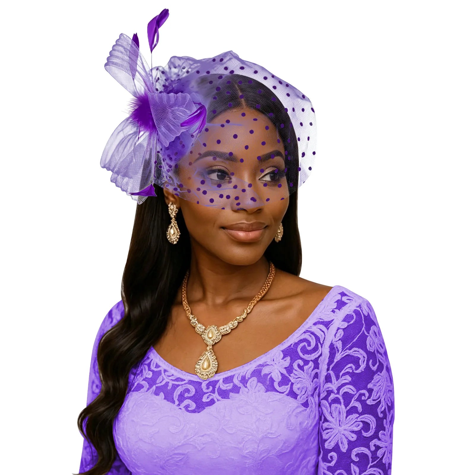Nigerian wedding auto gele head wrap for women, vibrant colorful traditional African bridal head tie by Showlu Smart General