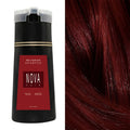 SHOWLU FASHION STORE LANBENA Nova 3-in-1 hair coloring shampoo with oil control, showing a bottle with purple and white packaging.