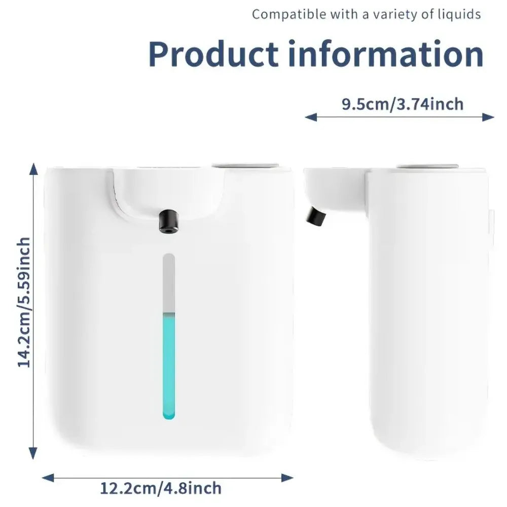 Showlu Smart General automatic soap dispenser with sleek white design and touchless operation for hand hygiene.