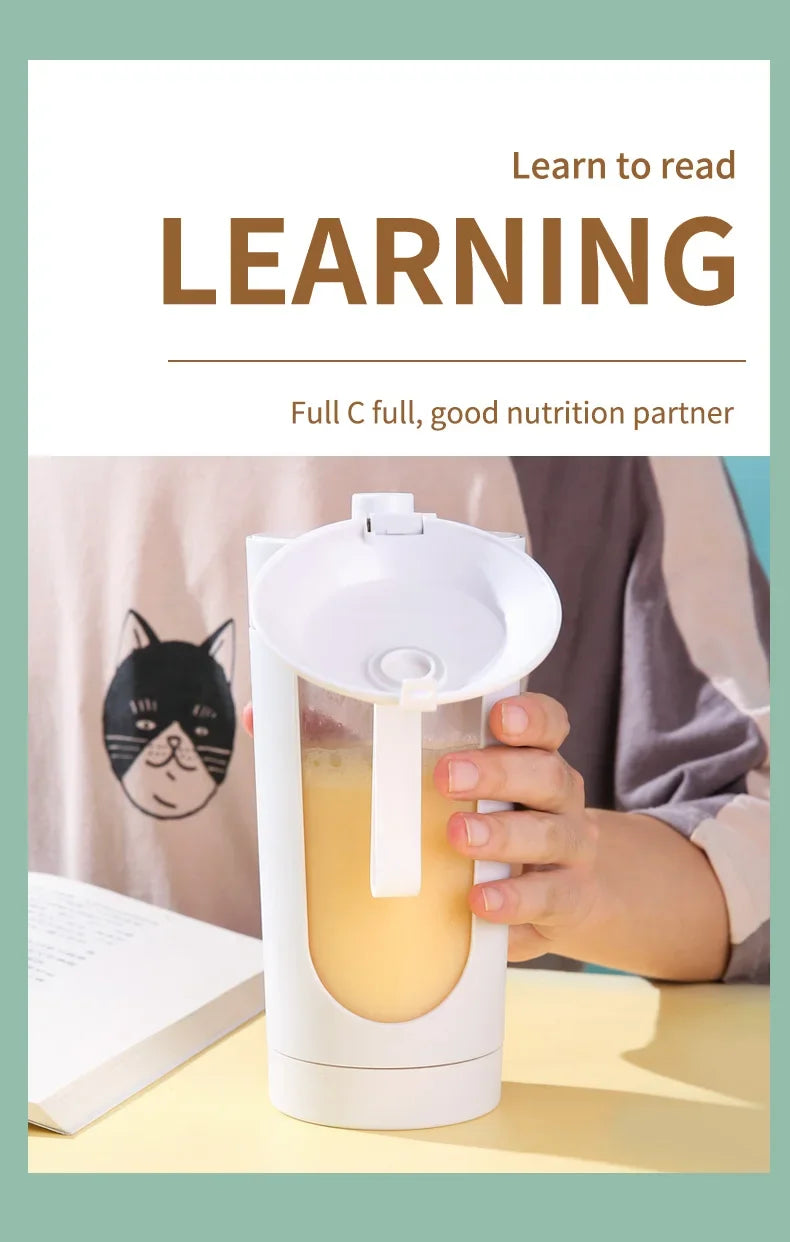Showlu Smart General portable USB blender juicer bottle with a sleek design, ideal for on-the-go smoothies and fresh juice.