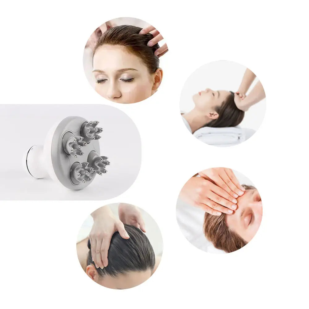 Showlu Smart General Scalp Massager 2.0 with flexible silicone bristles for relaxing scalp massage and improved scalp health.