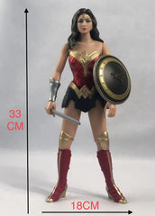 Limit Cheap Sale Super Hero BJD Joints Moveable Darkseid Spiderman Ironman Venom Batman Superman Hulk Figure Toys 33cm