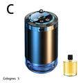 Car diffuser humidifier with five modes, aromatherapy feature, and air freshener for car, home, or office use.