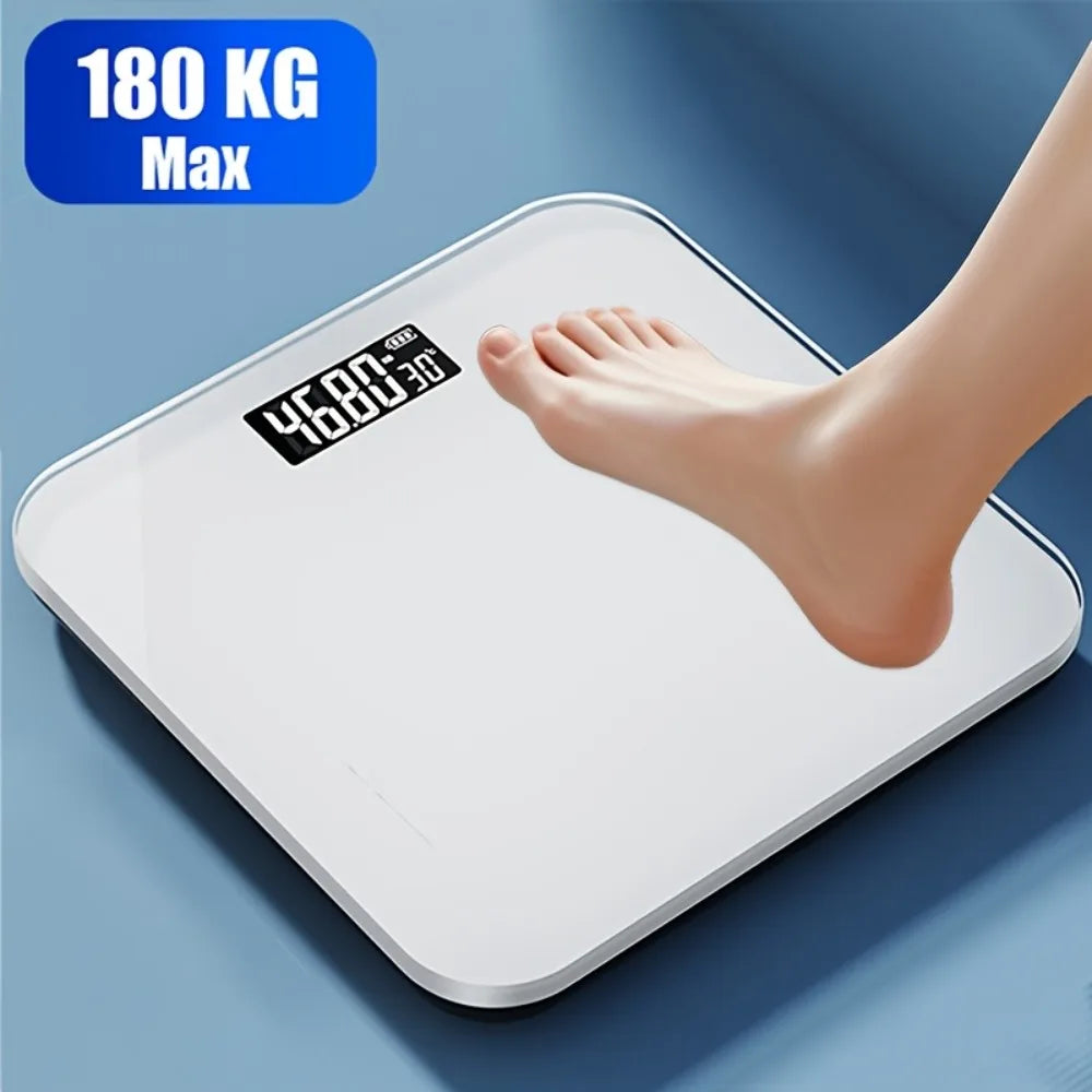 Showlu Smart Body Fat Scale with LCD display, high precision electronic monitor for body composition measurement.