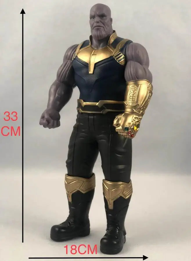 Marvel and DC superhero Funko action figure, 33cm moveable BJD model with detailed costume and dynamic pose.