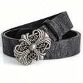 Retro men's bohemian style belt with personalized punk rock design, suitable for jeans, dresses, and casual wear.