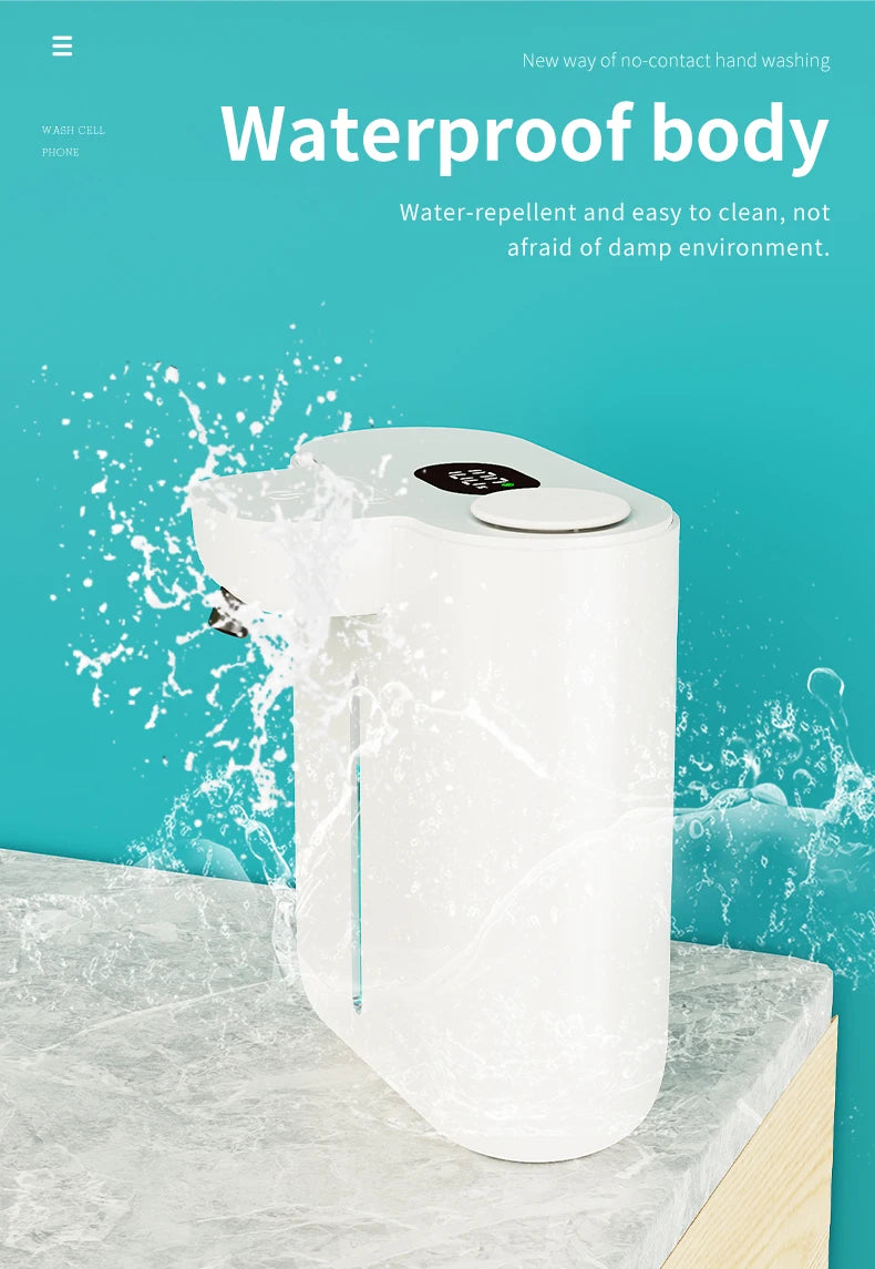 Showlu Smart General automatic soap dispenser with sleek design and touchless operation for hygienic handwashing.