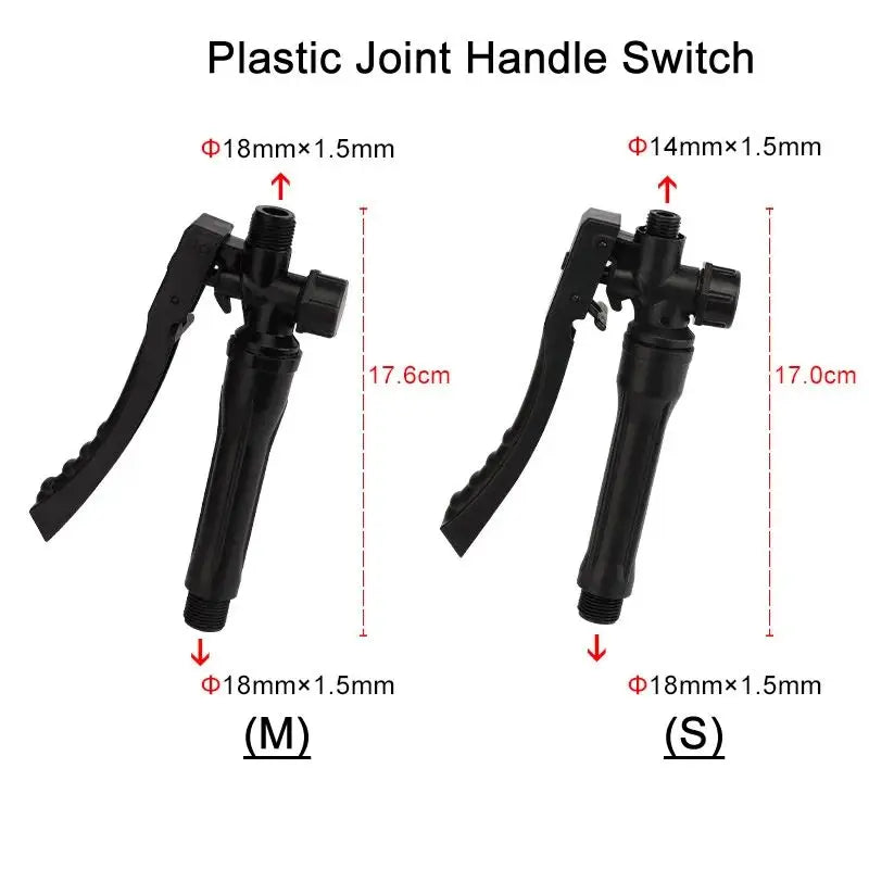 Showlu Smart General pressure washer trigger handle with ergonomic grip and metal connector for outdoor cleaning equipment.