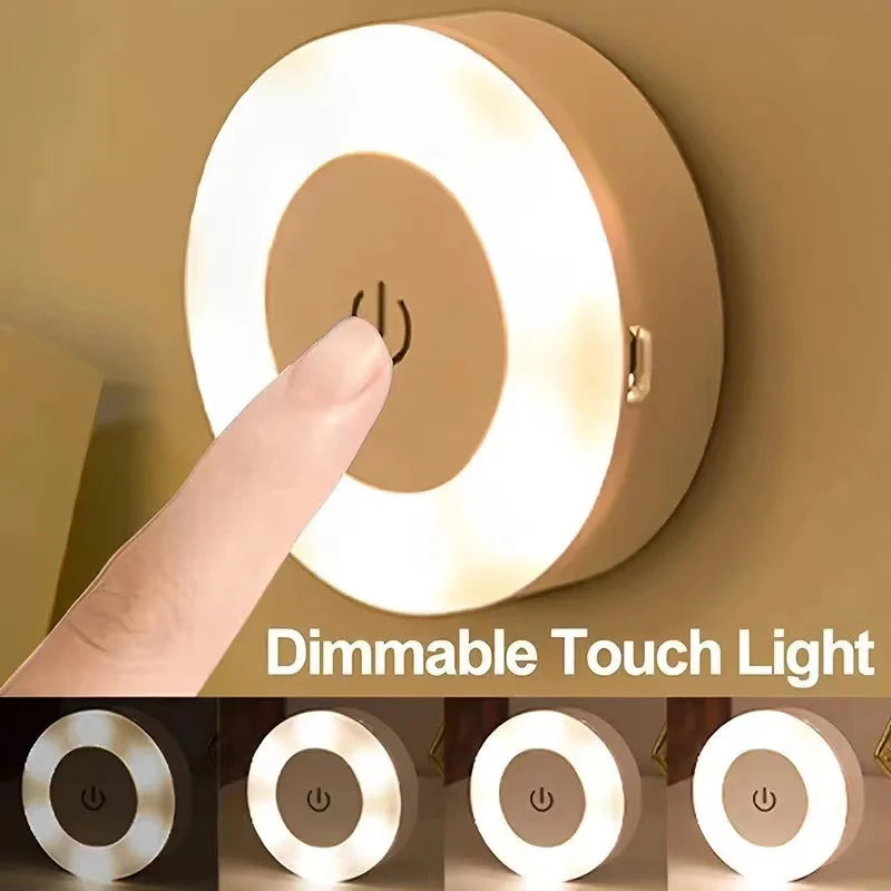 Showlu Smart Super-Cheese LED touch tap light mounted on a kitchen sink for easy illumination and modern style.