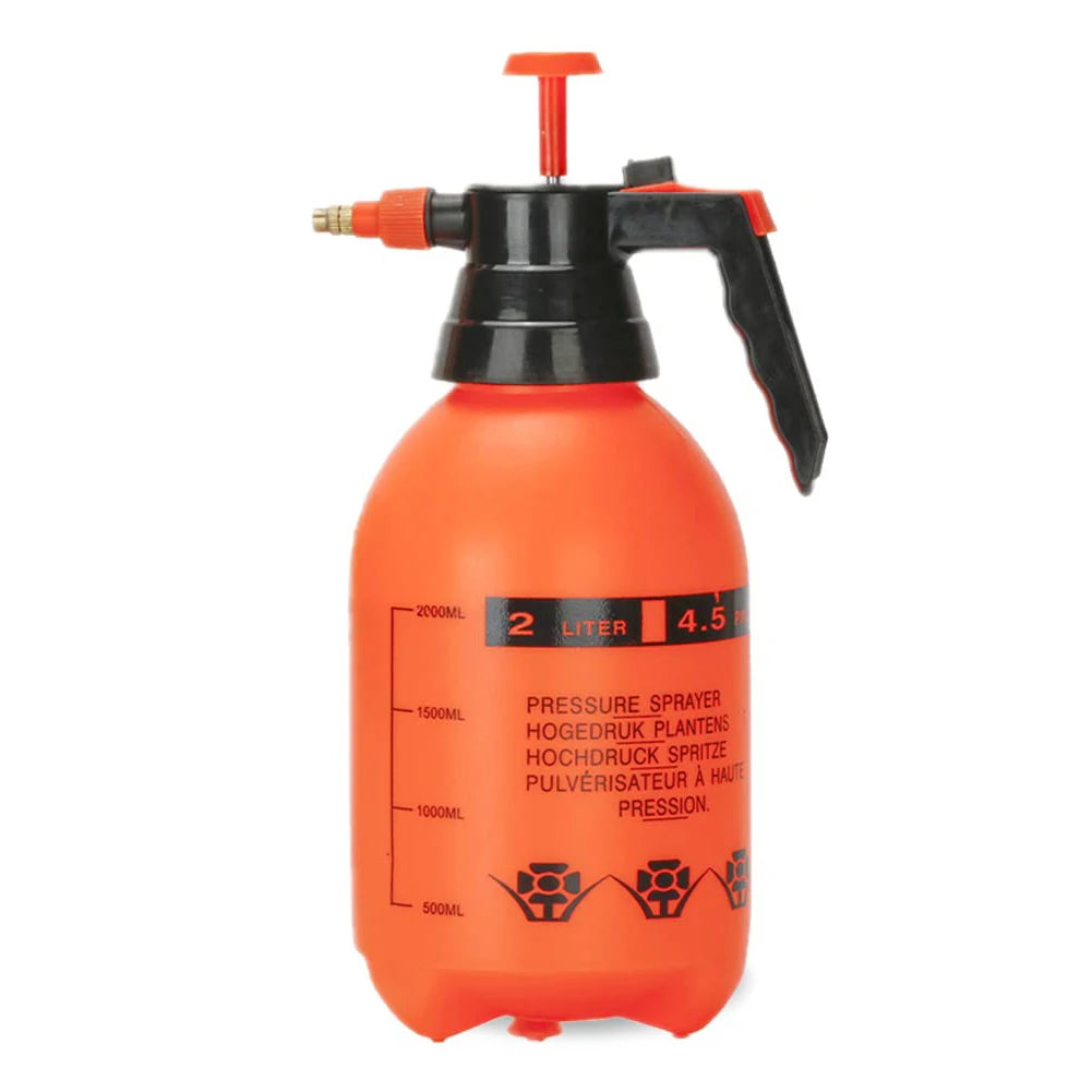 Showlu Smart General high pressure spray bottle with ergonomic handle and adjustable nozzle for versatile watering and cleaning tasks.