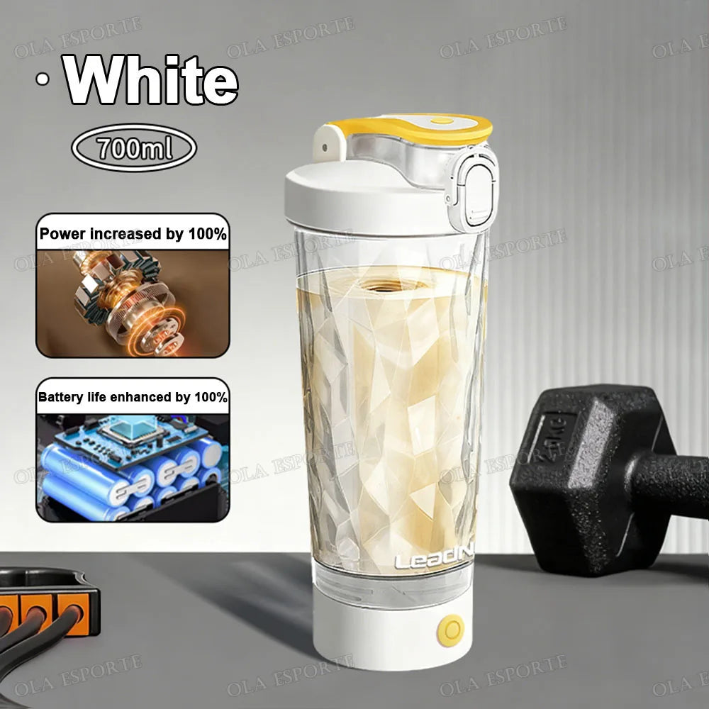 Electric Automatic Protein Shaker Bottle and Portable Mixing Cup