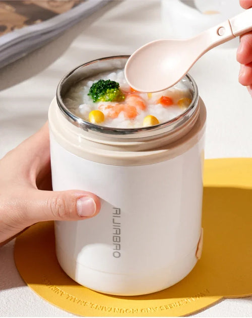 Portable 600ML USB electric lunch box with stainless steel container, ideal for heating food and drinks on the go.