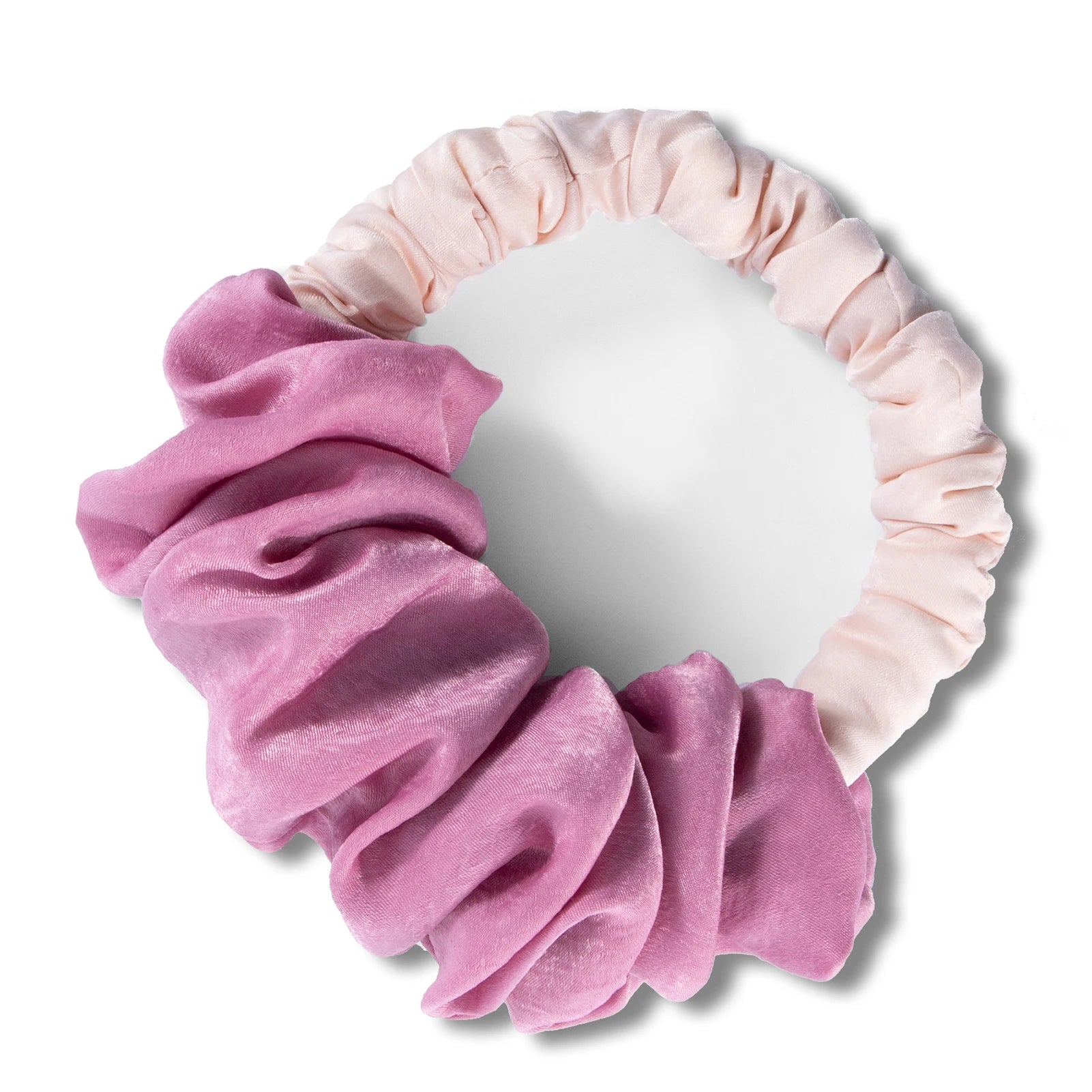 Heatless hair curling ribbon by Showlu Smart General, showing the soft, flexible curling tool on a white background