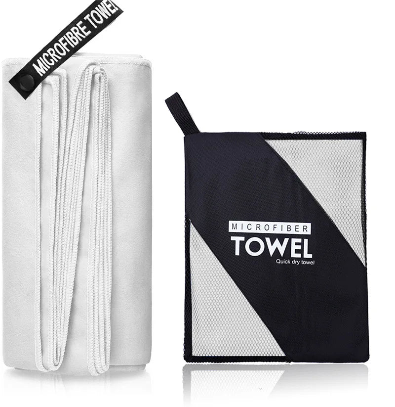 Quick-Drying Sports Towel 40x80/80x160CM Blue Grey Green Orange Swimming Gym Fitness Camping Running Beach Washcloth Towels SHOWLU FASHION STORE