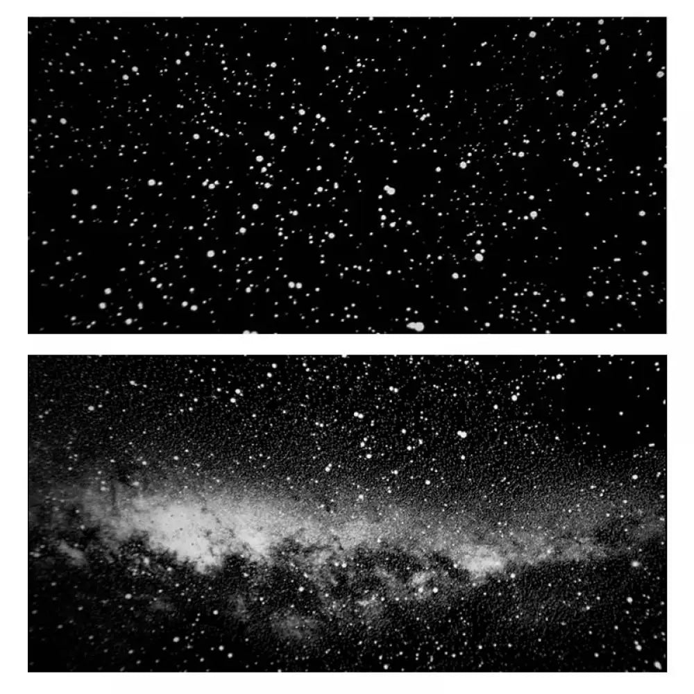 Showlu Smart General Car LED Roof Star Light installed on vehicle ceiling, creating a starry ambiance inside the car.
