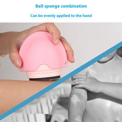 Silicone Suncream Roller Applicator Refillable Oval Isolation Lotion Cream Bottles Stitching Color Cosmetics Tool Travel