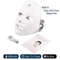 Showlu Smart General LED Face Mask Pro with blue and red light therapy panels for skincare and facial treatment.