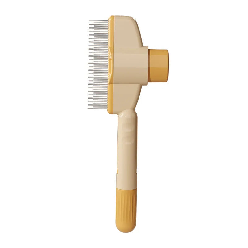 Showlu Fashion Store pet grooming brush for dogs and cats, long hair remover comb for cleaning and bath grooming.