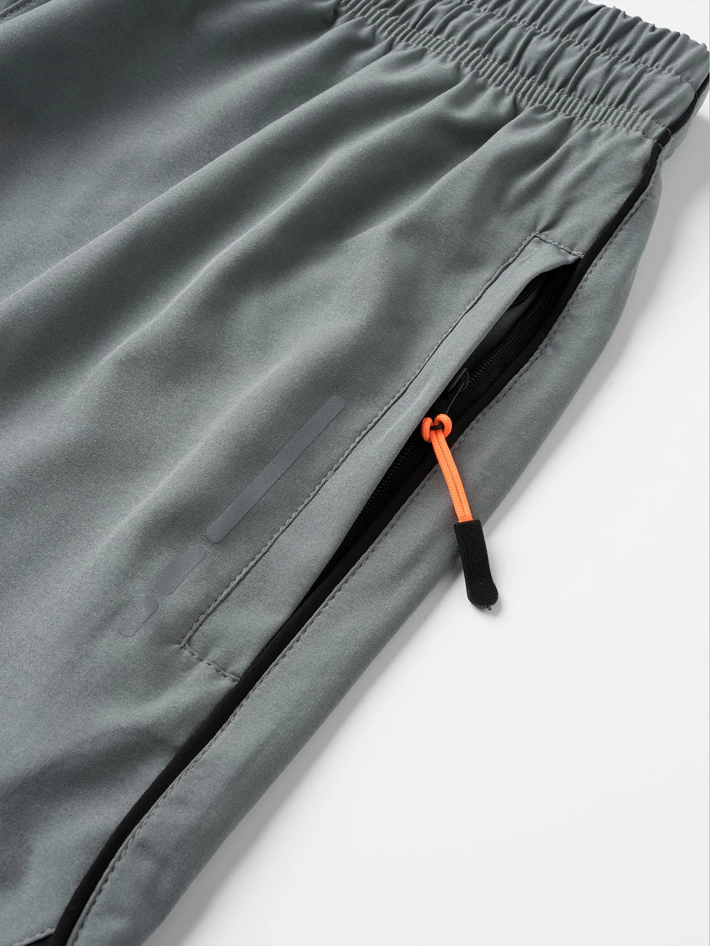 Men's summer running shorts by Showlu Fashion, quick-dry 2-in-1 gym and jogging shorts with double deck design.