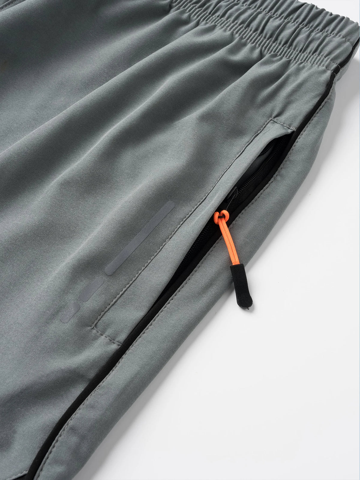 Men's summer running shorts by Showlu Fashion, quick-dry 2-in-1 gym and jogging shorts with double deck design.