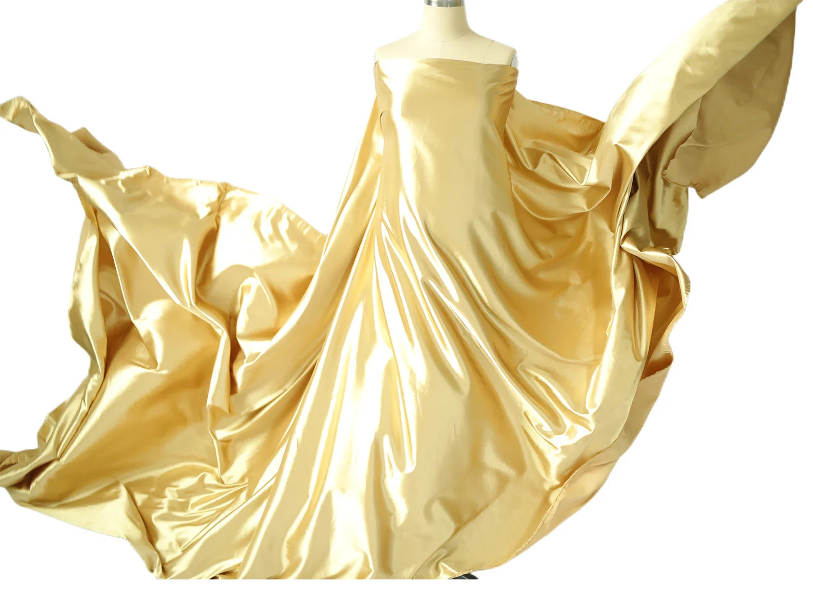 Showlu Maternity Silk Photography Gown in 16 colors, flowing maternity gown for photoshoots, soft silk fabric with elegant design