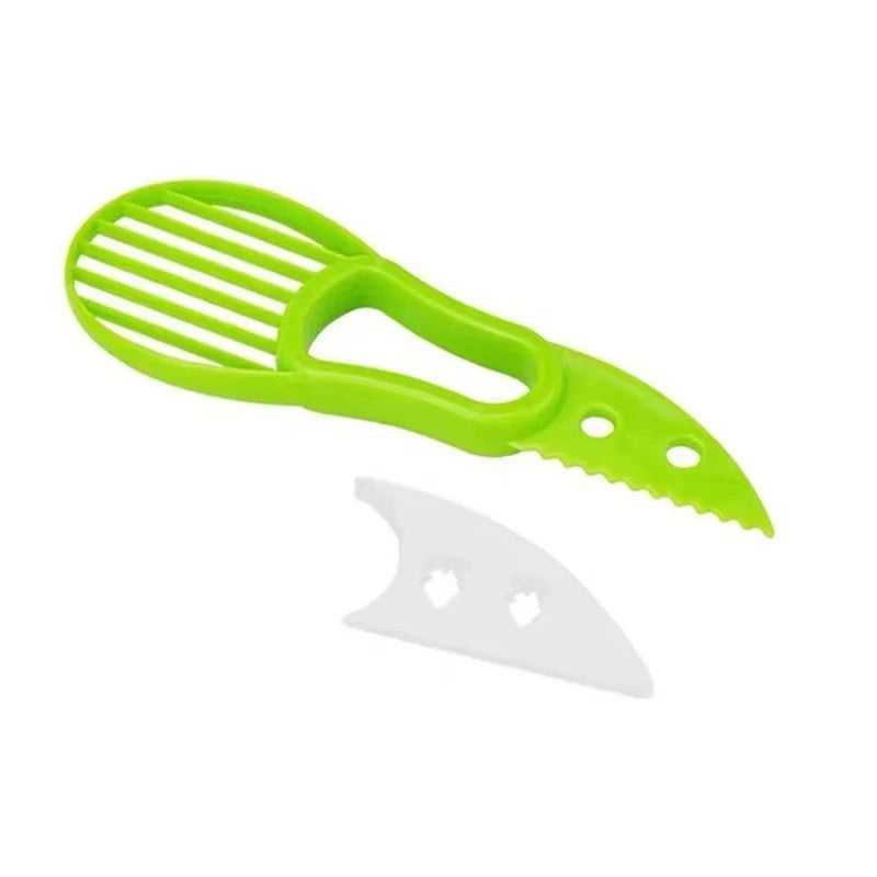 Showlu Smart General 3-in-1 avocado tool with knife, pitter, and slicer for easy avocado preparation in a compact design.
