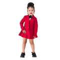 YTYIN girls autumn 2-piece long sleeve jacket and miniskirt suit, stylish and comfortable for kids, shown in a bright, playful outfit.