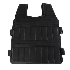 1 - 110LBS Adjustable Weighted Vest Running Loading Weighted Vest Training Workout Fitness Adjustable Waistcoat Jacket Man Women