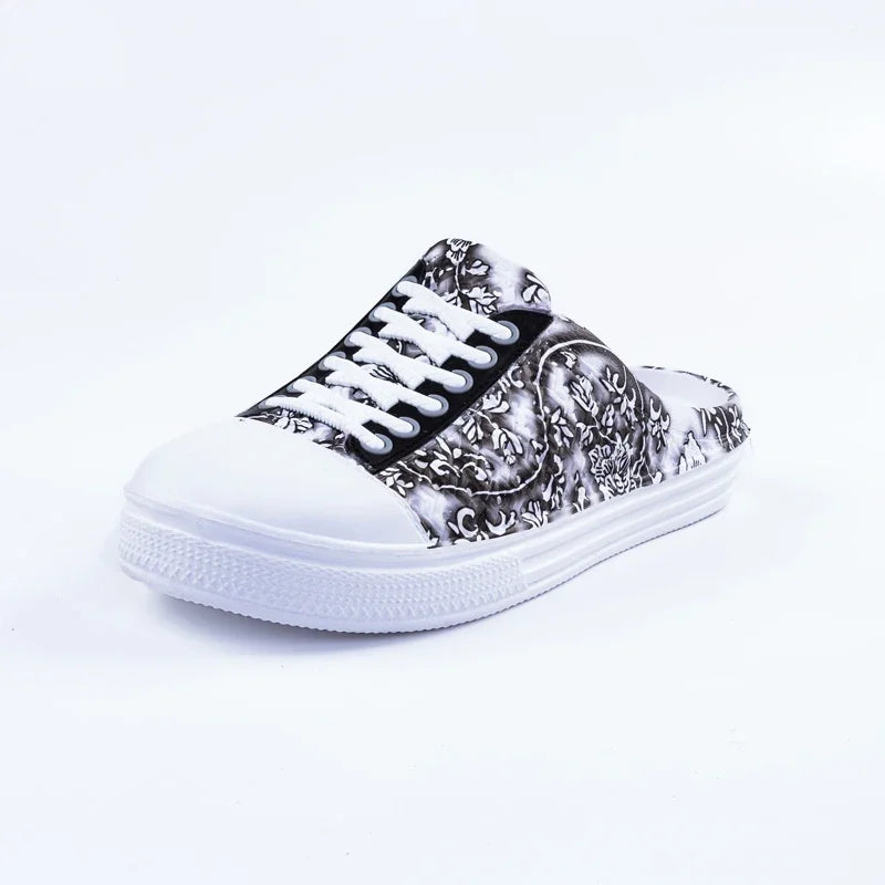 Women's breathable summer casual shoes in PU leather, flat outdoor footwear by SHOWLU FASHION STORE