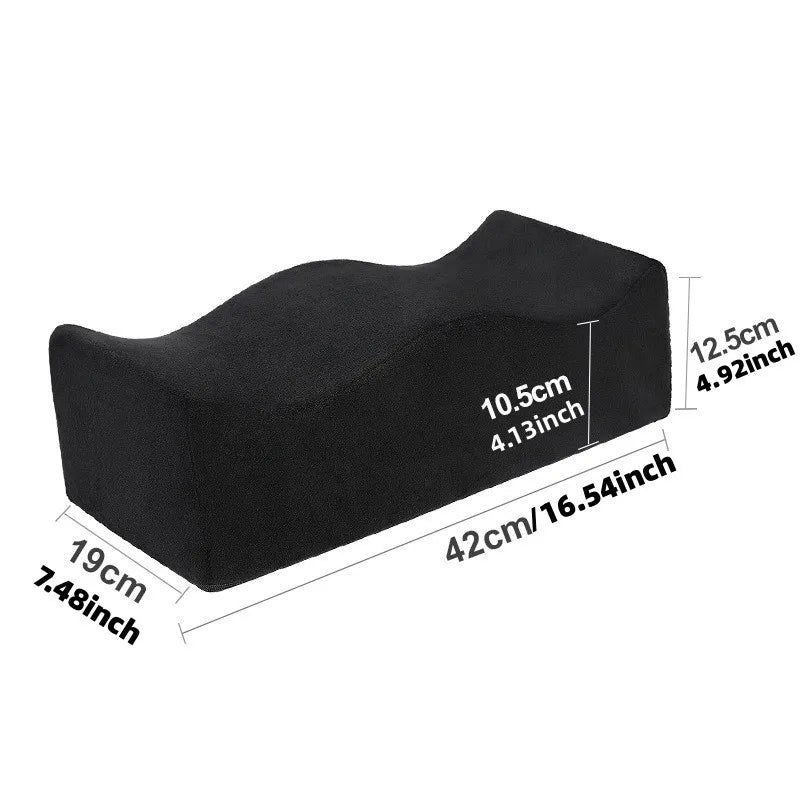Showlu Memory Foam BBL Pillow, plush Brazilian Butt Lift seat cushion with ergonomic design for comfort and support.