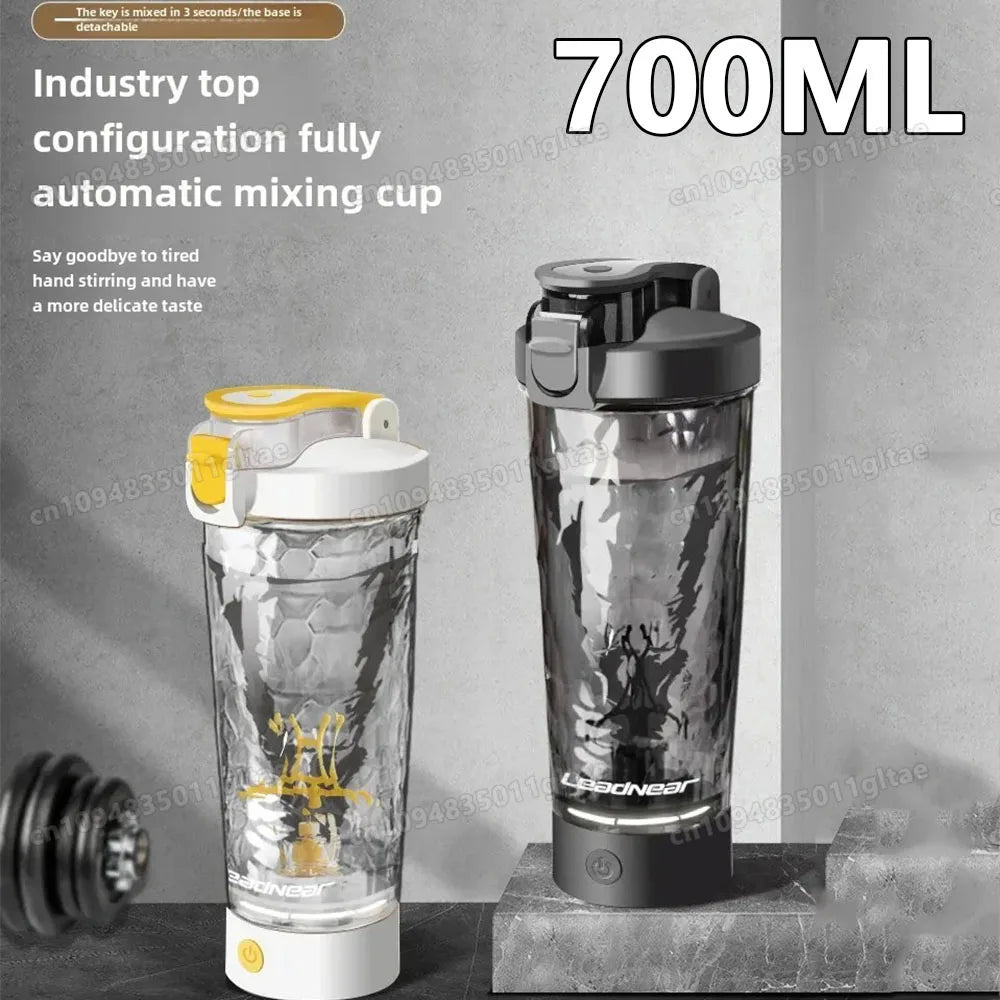 Showlu Smart General portable USB electric protein shake blender cup with blending blades and compact design.