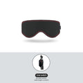 Showlu Smart Heated Eye Massager with 3-level vibration and heat settings, designed to relax and soothe tired eyes.