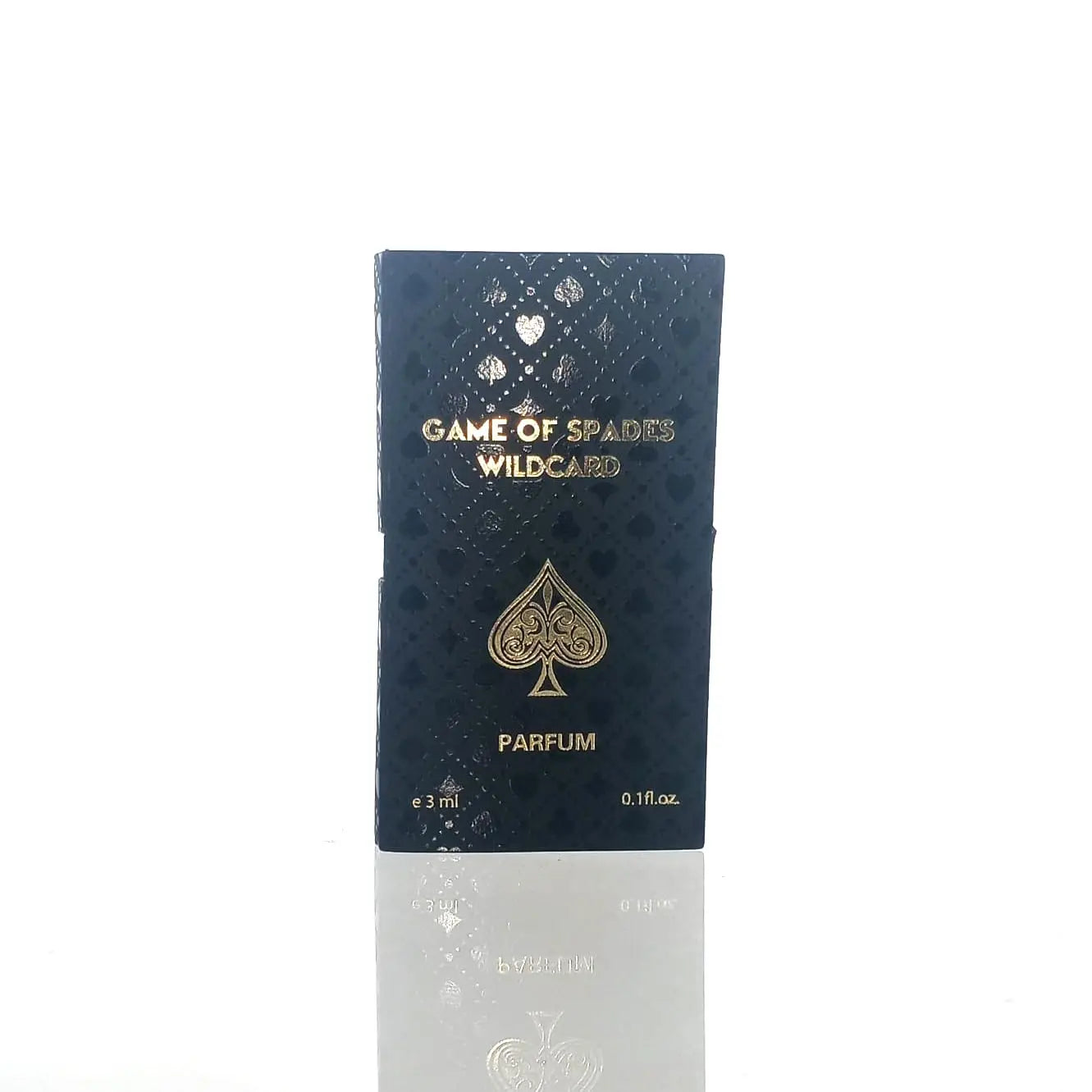 Jo Milano Game of Spades Wildcard unisex perfume spray in 3.4 oz bottle, stylish and modern fragrance design.