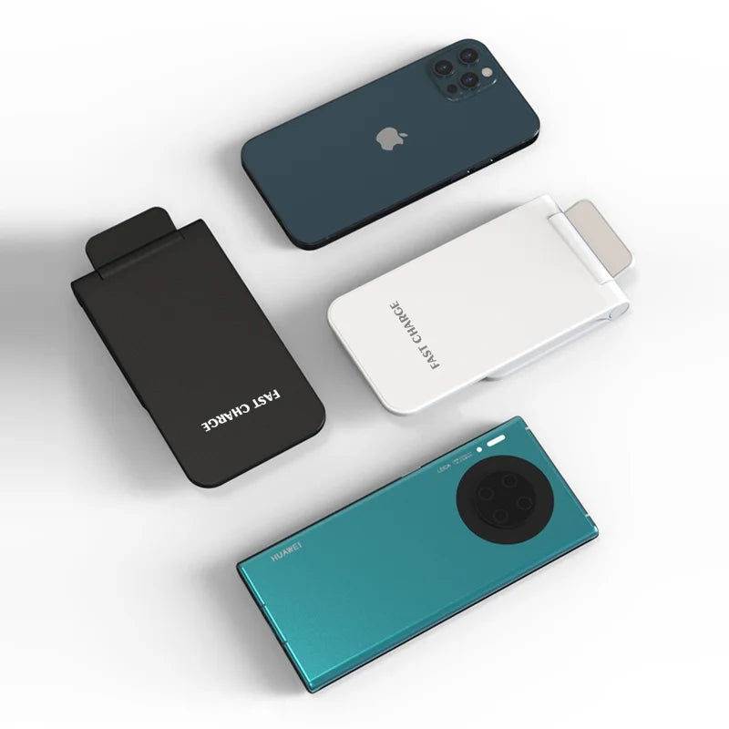 Showlu Smart General 30W fast wireless charging stand with sleek design and device placement for efficient charging.