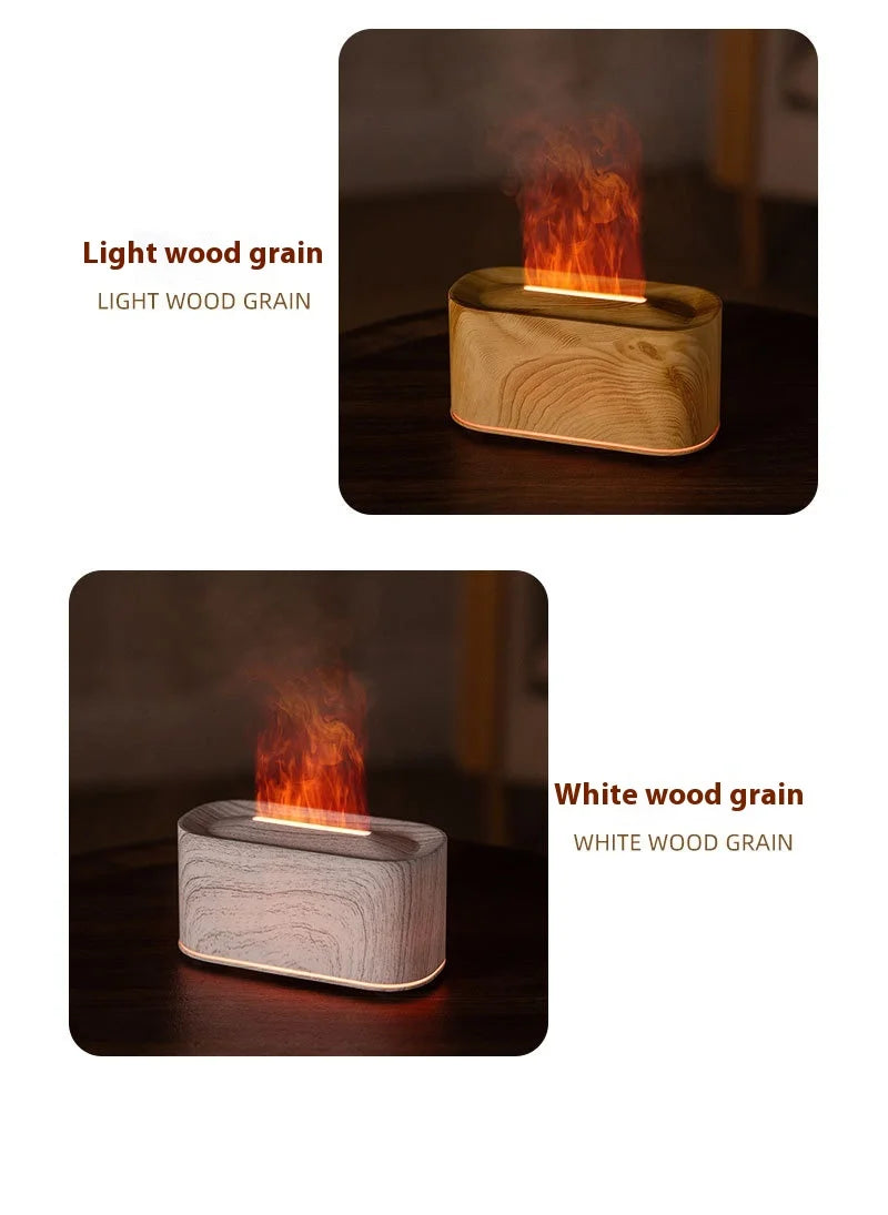 Showlu Smart General HOMEFISH Mini Aroma Humidifier emitting mist, compact design, ideal for adding moisture and aroma to small spaces.
