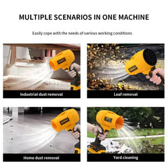 Dewalt 30000RPM Brushless  Air Blower Cordless Turbo Fan Handheld Violent Fan Dryer 20V Rechargeable Dust Blowing Tool 2025 New