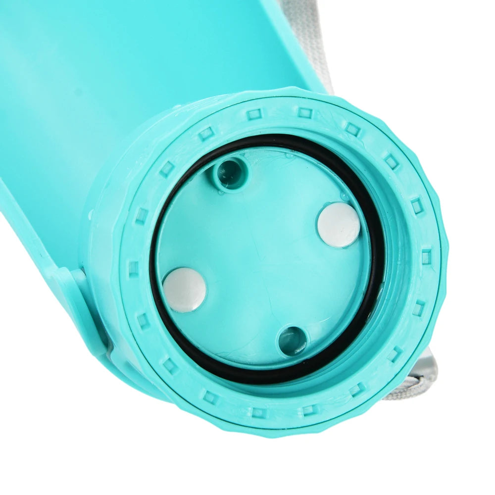 Holapet portable dog water bottle with high capacity leak-proof pet bowl, ideal for outdoor walks and travel with dogs.