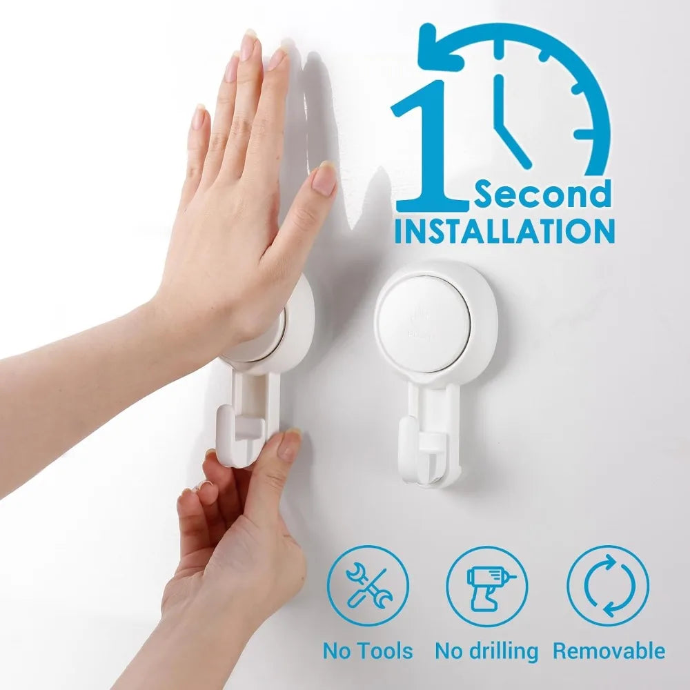 Wall mounted storage hooks by Showlu Smart General, featuring sturdy metal hooks for organizing and hanging items in your space.