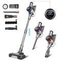INSE S9 cordless stick vacuum cleaner with 30KPa suction, 400W power, ideal for pet hair and floor cleaning.
