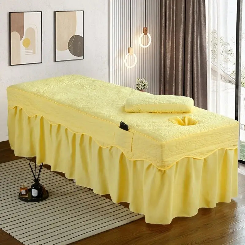 Beauty Bed Cover Massage Massage Therapy Diagnosis Bed Sheet Cover Opening Fumigation Foot Bath Bed Cover
