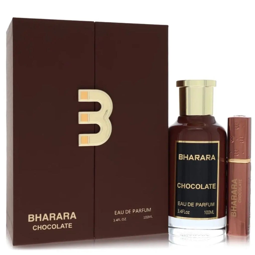 Rich woody gourmand fragrance bottle for Bharara King Eau de Parfum, 100ml, with elegant packaging and luxurious design.