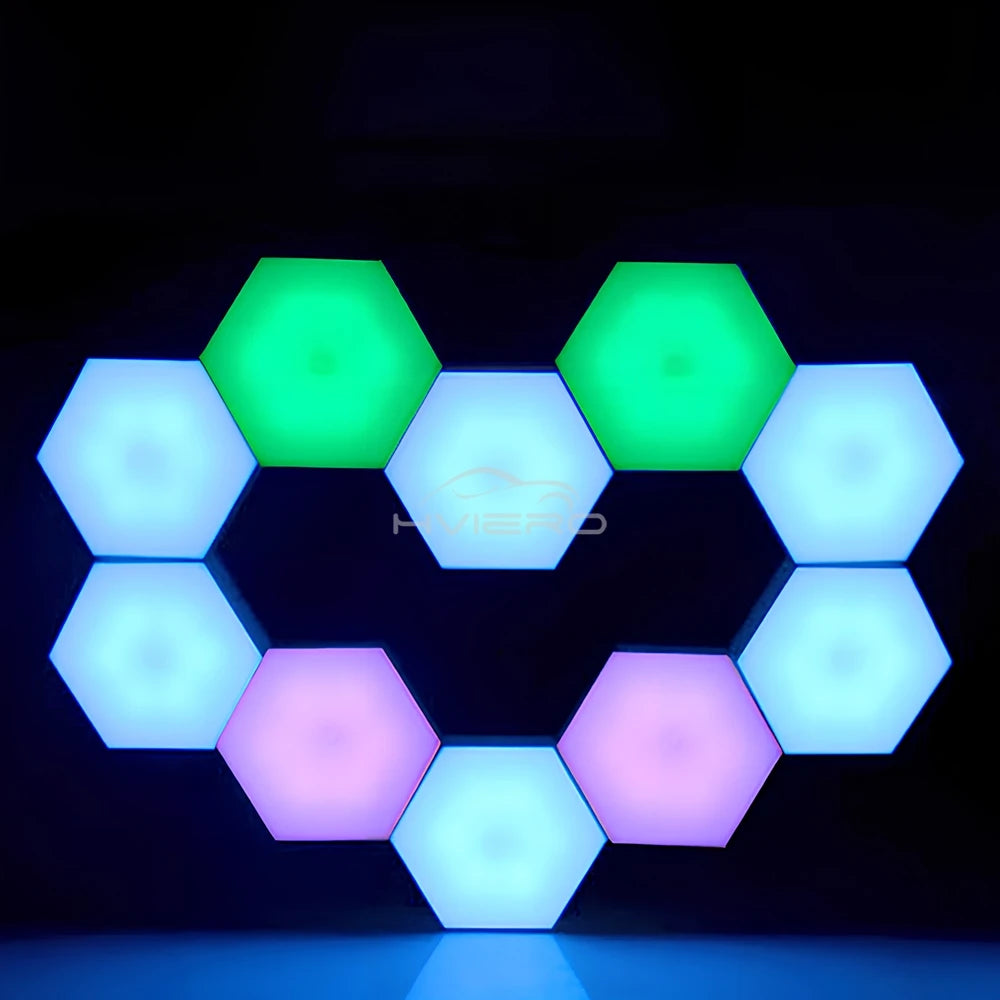 Showlu Smart General LED Touch Wall Tiles showing a sleek, modern design with illuminated touch controls on a smooth surface.