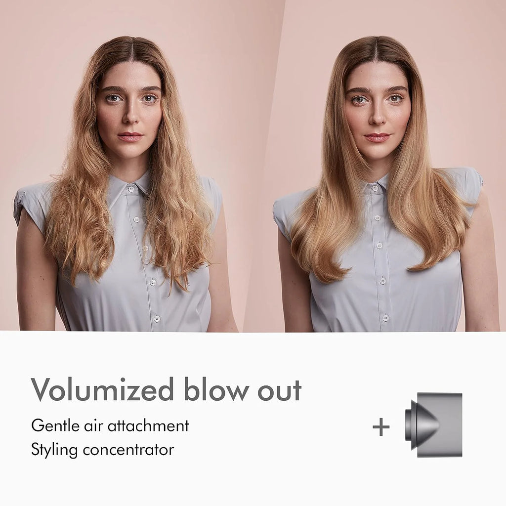 Showlu Smart General YAWEEN Ionic Electric Hair Dryer with sleek black design and multiple heat and speed settings.