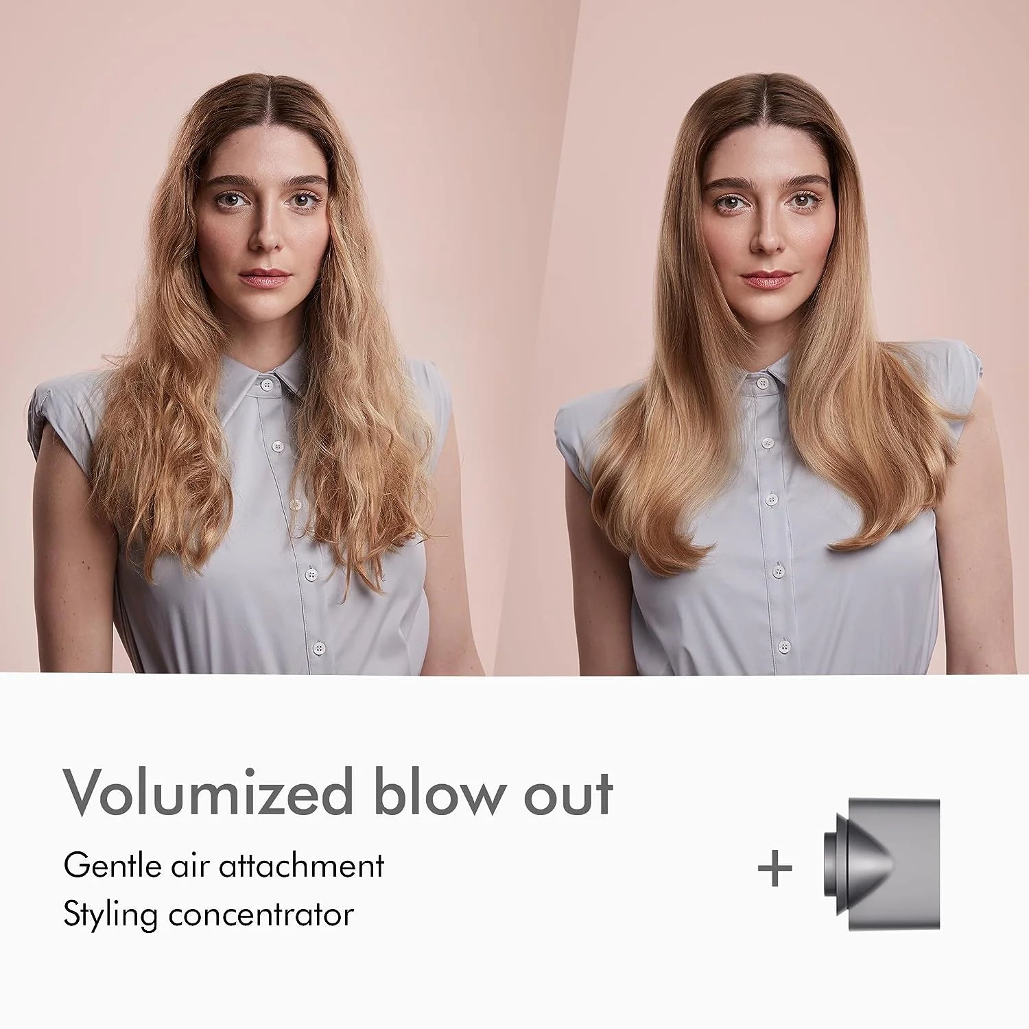 Showlu Smart General YAWEEN Ionic Electric Hair Dryer with sleek black design and multiple heat and speed settings.