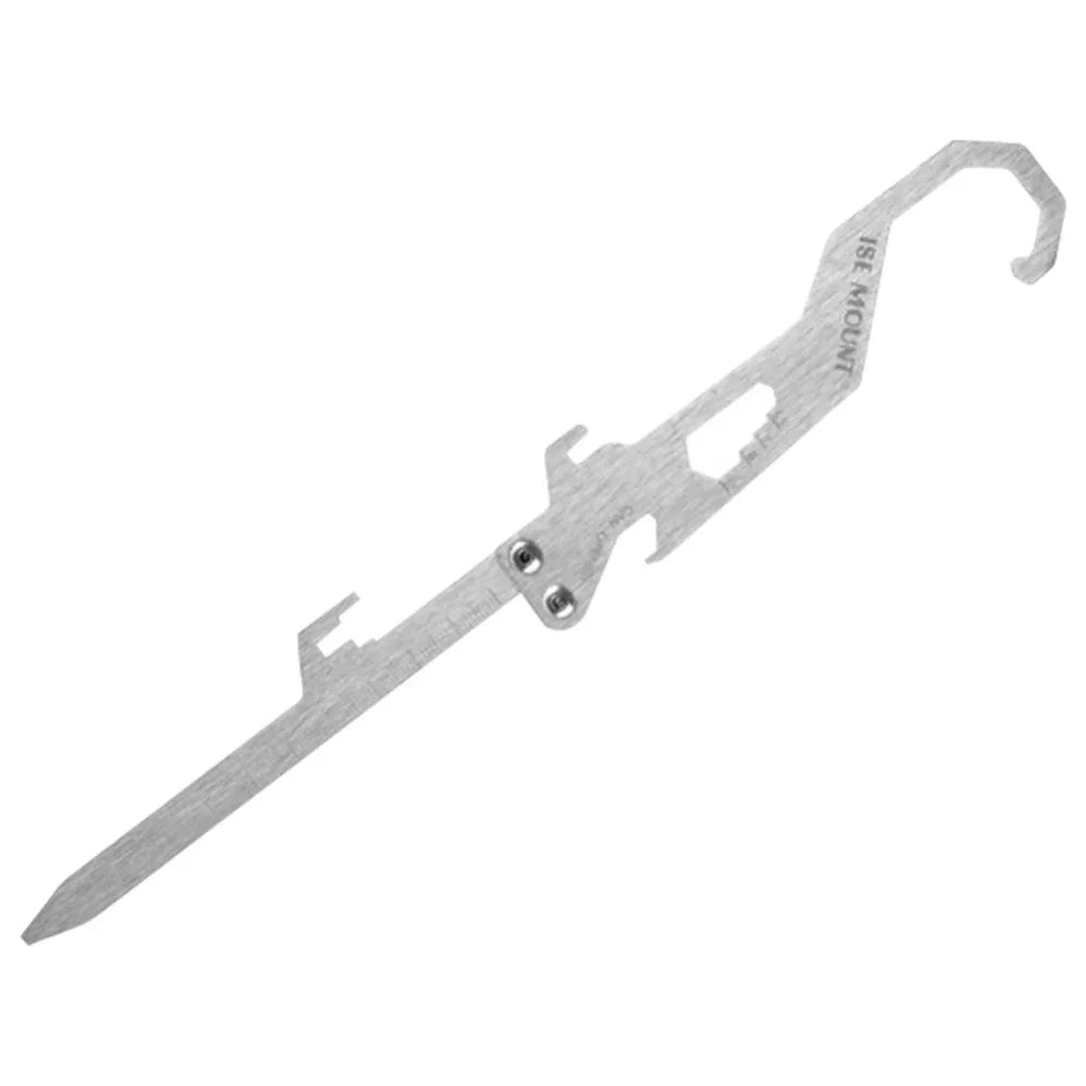Creative Tent Ground Stakes Portable Foldable Outdoor Tent Nail Stainless Steel Bottle Opener Mosquito Coil Holder SHOWLU FASHION STORE