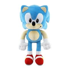 2025 HOT SALE 30CM High quality Sonic Plush Toy Sonic Knuckles Tails Cute Cartoon Soft Stuffed Doll Birthday Gift for Children/