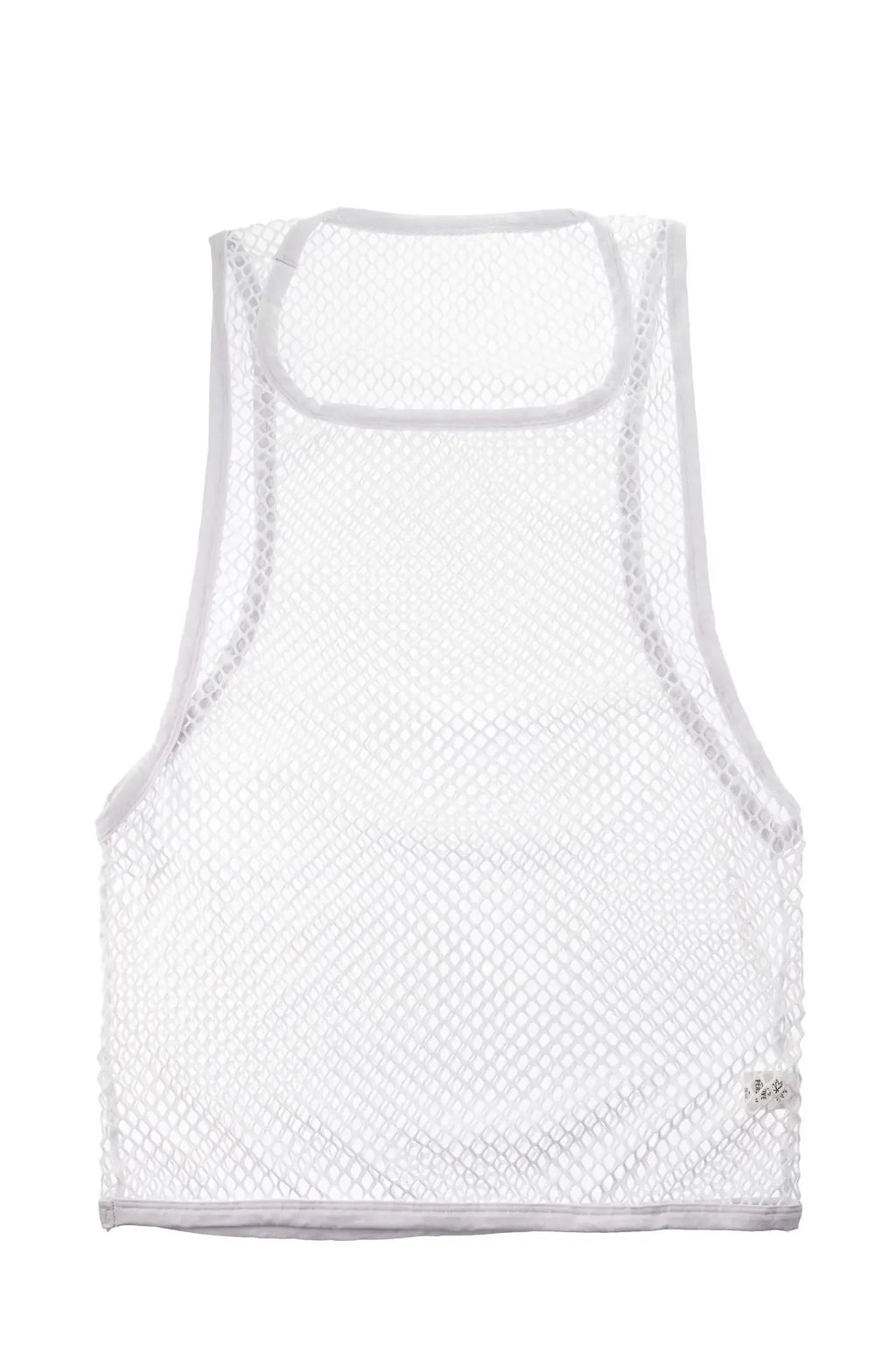 Men's bodybuilding gym tank top by Showlu Fashion Store, sleeveless mesh undershirt for fitness and workout, casual athletic wear.