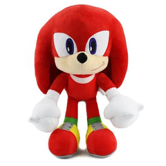 2025 HOT SALE 30CM High quality Sonic Plush Toy Sonic Knuckles Tails Cute Cartoon Soft Stuffed Doll Birthday Gift for Children/