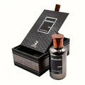Bharara King Eau De Parfum for Men in 100ml bottle, featuring citrus and amber fragrance, with a sleek glass design.