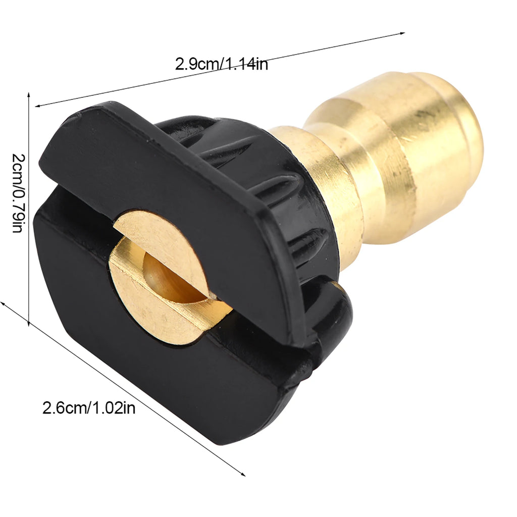 Showlu Smart General 5-pack pressure washer nozzle set with different spray tips for versatile cleaning.